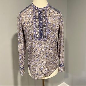 Rebecca Taylor Floral Blouse